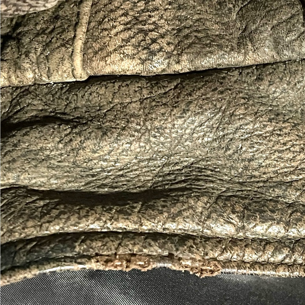 SOLD ‼️Mens WILSONS LEATHER Bomber Jacket Zip Out Thinsulate Lining Zipper Snaps - Picture 12 of 12
